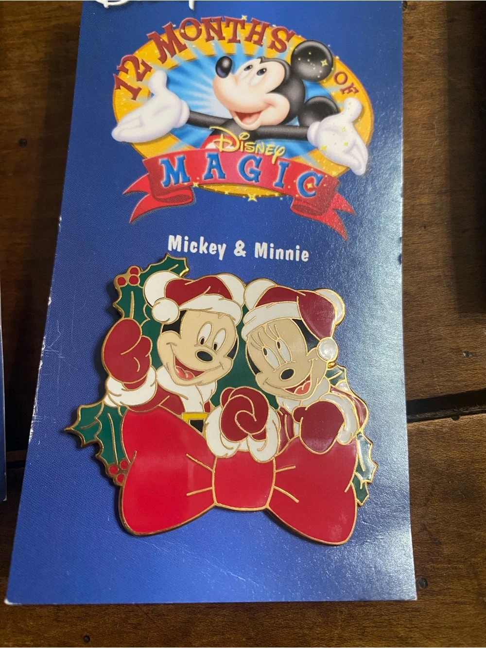 Disney Puzzle Piece Christmas Wreath Set Holiday Character Pin Set -